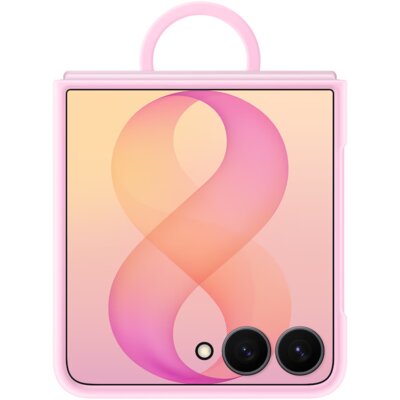 Etui SAMSUNG Silicone Ring Magnet do Galaxy Z Flip 8 Fioletowy EF-EF776CVEGWW