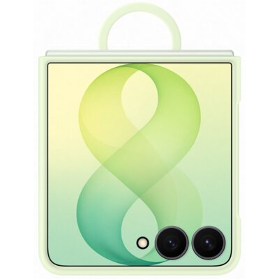 Etui SAMSUNG Silicone Ring Magnet do Galaxy Z Flip 8 Zielony