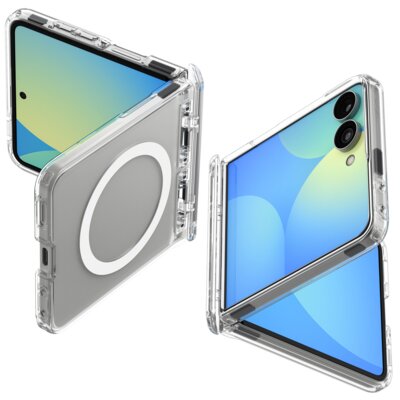 Etui SPIGEN Ultra Hybrid Pro MagSafe do Samsung Galaxy Z Flip 8 Biały