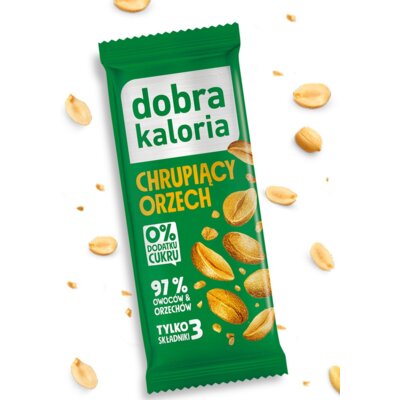 Baton daktylowy DOBRA KALORIA Chrupiący orzech (35 g)