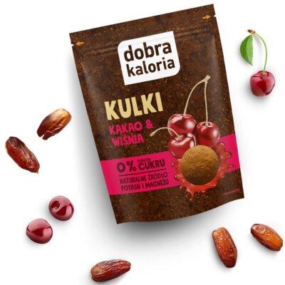 Kulki DOBRA KALORIA Kakao i Wiśnia (58 g)