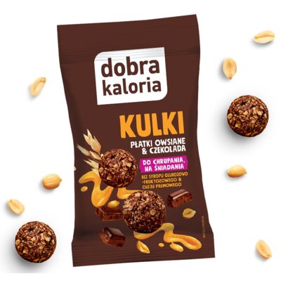 Kulki DOBRA KALORIA Płatki owsiane i Czekolada (40 g)