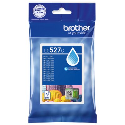 Tusz BROTHER Błękitny 10 ml LC-527C