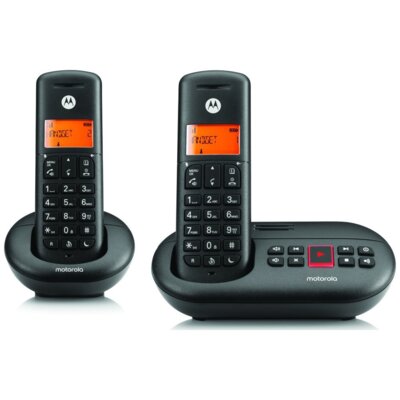 Telefon MOTOROLA E212 Czarny (2 szt.)