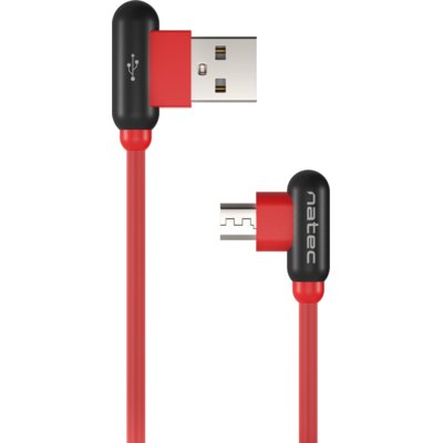 Kabel USB - USB Micro EXTREME MEDIA 1 m Czerwony