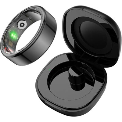 Smartring COLMI R02 18.9mm Czarny + etui ładujące
