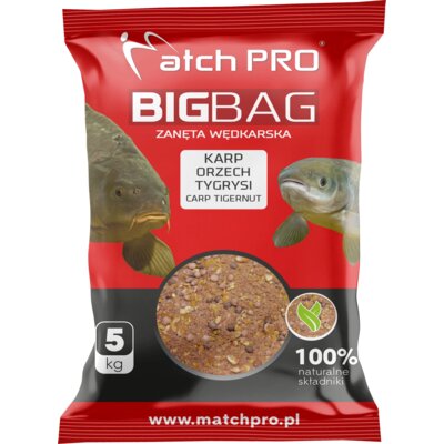 Zanęta MATCHPRO Big Bag Karp Orzech Tygrysi (5kg)