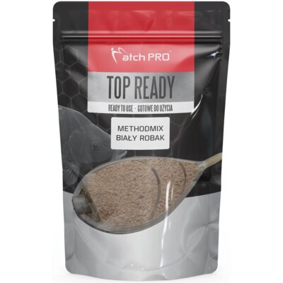 Zanęta MATCHPRO Top Ready MethodMix Biały Robak (700g)