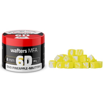 Przynęta 6D MFA MATCHPRO Duo Ananas-Kwas Masłowy Wafters 8 mm (20 g)