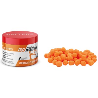 Przynęta MATCHPRO Top Dumbells Wafters Orange Chocolate 8 mm (20 g)