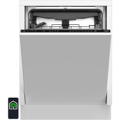Zmywarka WHIRLPOOL WH4ITB14B3N6W Technologia 6. Zmysł Autootwieranie drzwi Zdalne sterowanie Inwerter 60cm