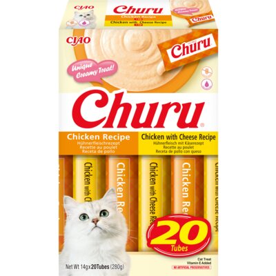 Przysmak dla kota INABA Ciao Churu Kurczak 20 x 14 g