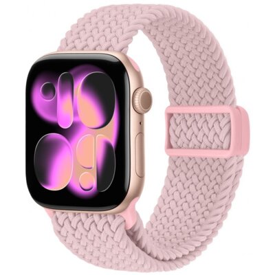 Pasek CRONG Wave Band do Apple Watch do koperty 38/40/41/42mm Różowy