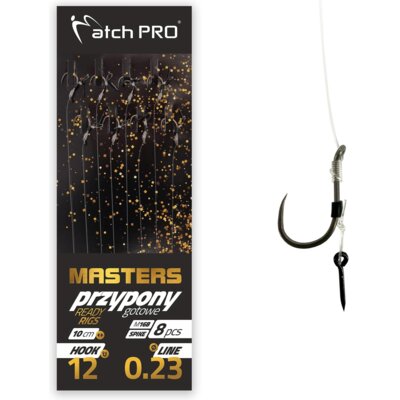 Przypon MATCHPRO MF Masters Spike M16B NR 10 0.23 mm / 10 cm (8 szt.)