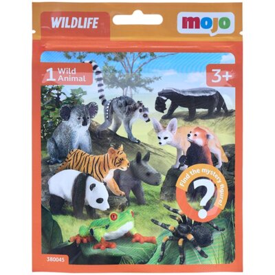 Figurka MOJO Dzikie zwierzęta z 1 zwierzątkiem 380045 (wysyłka losowa)