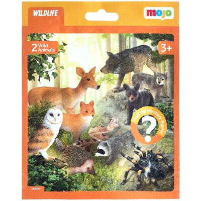 Figurka MOJO Dzikie zwierzęta z 2 zwierzątkami 380046 (wysyłka losowa)