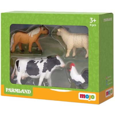 Zestaw figurek MOJO Farma z 4 zwierzątkami 380037