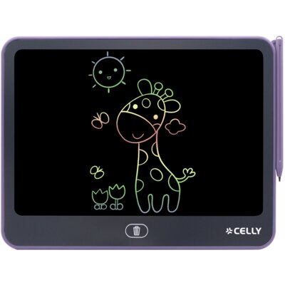 Tablet do rysowania CELLY Kidsboardpk Fioletowy