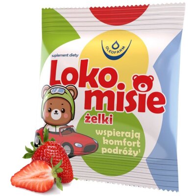 Suplement diety OLEOFARM Lokomisie (1 saszetka 4 żelki)