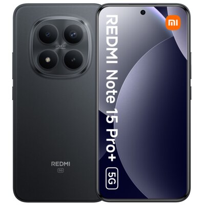 Smartfon XIAOMI Redmi Note 15 Pro+ 5G 12/512GB 6.83" 120Hz Czarny