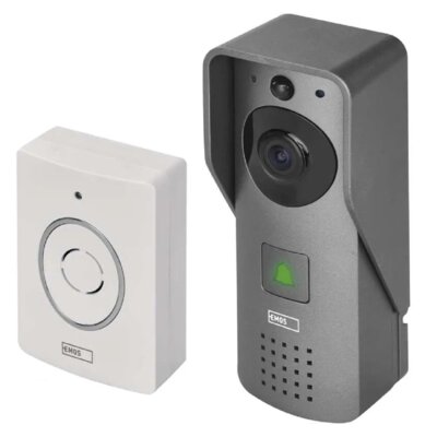 Dzwonek bezprzewodowy EMOS GoSmart IP-09C Szary