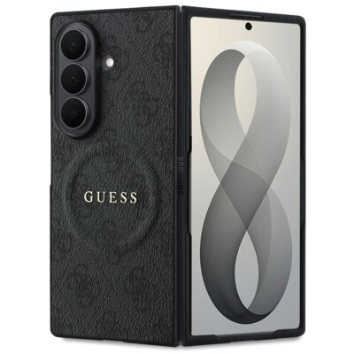 Etui GUESS 4G Classic MagSafe do Samsung Galaxy Z Fold 8 Ultra Czarny