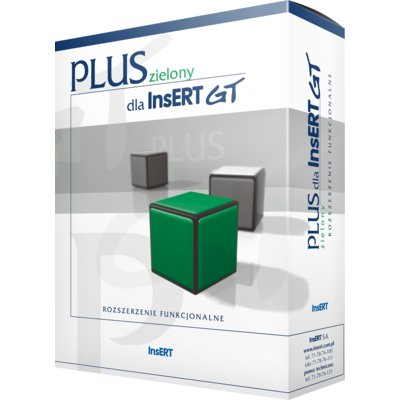 Program INSERT PLUS zielony dla InsERT GT