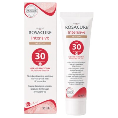 Krem do twarzy koloryzujący SYNCHROLINE Rosacure Intensive teint clair SPF 30 30 ml