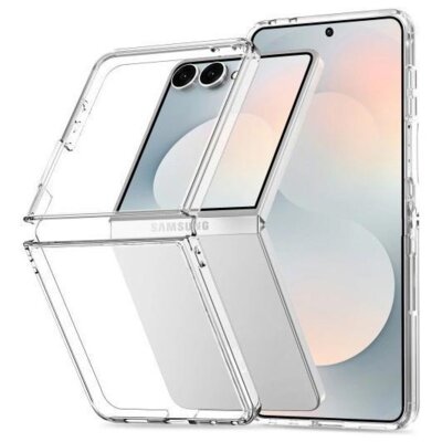 Etui TECH-PROTECT Flexair Hybrid do Samsung Galaxy Z Flip 8 Przezroczysty