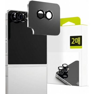 Nakładka na obiektyw RINGKE Camera Frame do Samsung Galaxy Z Flip 8 Czarny