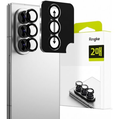Nakładka na obiektyw RINGKE Camera Frame do Samsung Galaxy Z Fold 7/Z Fold 8 Ultra Czarny (2 szt.)