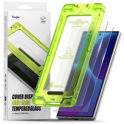 Szkło hartowane RINGKE Cover Display Easy Slide do Samsung Galaxy Fold 8 Ultra (2 szt.)