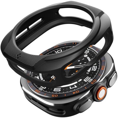 Etui SPIGEN Liquid Air do Samsung Galaxy Watch Ultra 2 2026 (47mm) Czarny matowy