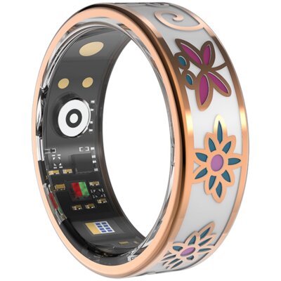 Smartring FOREVER Botanical SR-101 Różowe złoto (rozmiar 11)