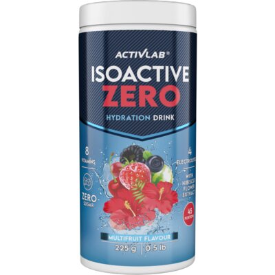 Izotonik ACTIVLAB Isoactive Zero Wieloowocowy (225 g)