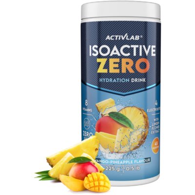 Izotonik ACTIVLAB Isoactive Zero Mango z ananasem (225 g)