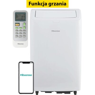 Klimatyzator przenośny HISENSE APH12QC WiFi Osuszanie Grzanie