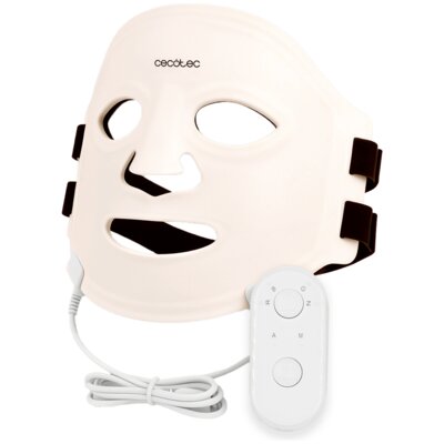 Maska LED do twarzy CECOTEC FaceCare Lum Beżowy