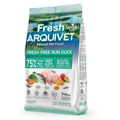 Karma dla psa ARQUIVET Fresh Półwilgotna Kaczka z rybą 2.5 kg