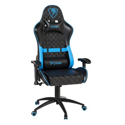 Fotel gamingowy COBRA Draco CRF192 Czarno-niebieski