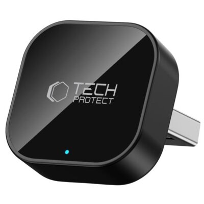 Adapter TECH-PROTECT UltraBoost CA01 USB Bluetooth 5.4 Bezprzewodowy Apple CarPlay Android Auto Czarny Mat