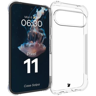 Etui BIZON Case Salpa do Google Pixel 11 Przezroczysty