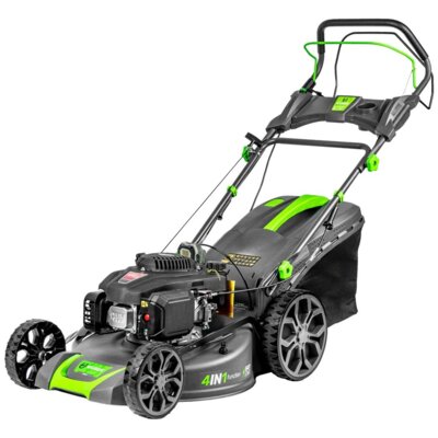 Kosiarka spalinowa WUBER W09102 z napędem, 51 cm, rozrusznik, 196 cm3, 3.5 kW, kosz 70L, silnik Loncin