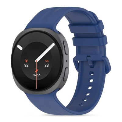 Pasek TECH-PROTECT Silicone Evo do Samsung Galaxy Watch 8/9/Classic do koperty 40/44/46 mm Granatowy