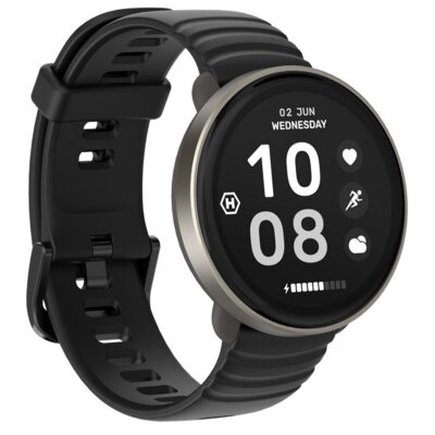 Smartwatch HAMMER Ventus Czarny + pasek kaszmirowy