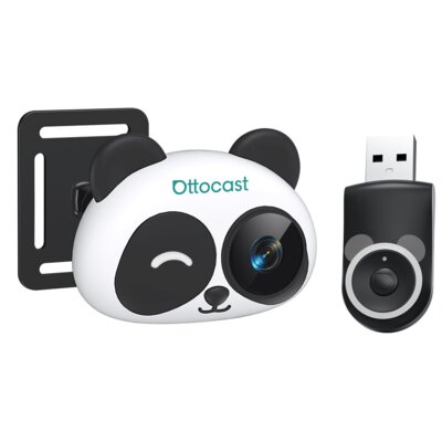Adapter OTTOCAST CA520-M Cabin Care Panda Bezprzewodowy CarPlay Android Auto Czarny