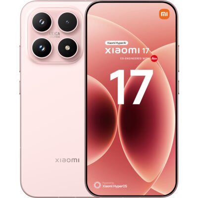Smartfon XIAOMI 17 5G 12/512GB 6.3" 120Hz Różowy EU