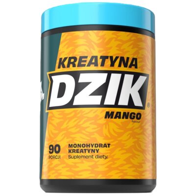 Monohydrat kreatyny DZIK Mango (369 g)