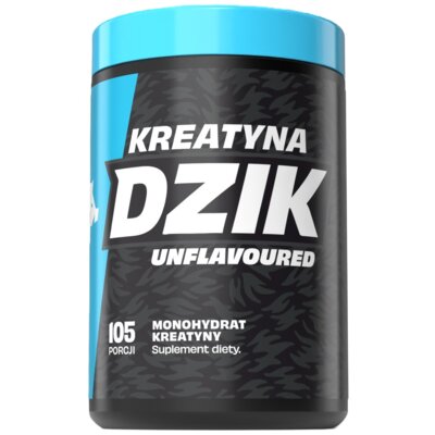 Monohydrat kreatyny DZIK Naturalny (369 g)