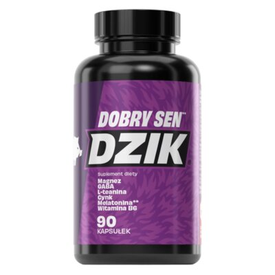 Suplement na sen DZIK Dobry sen (90 kapsułek)